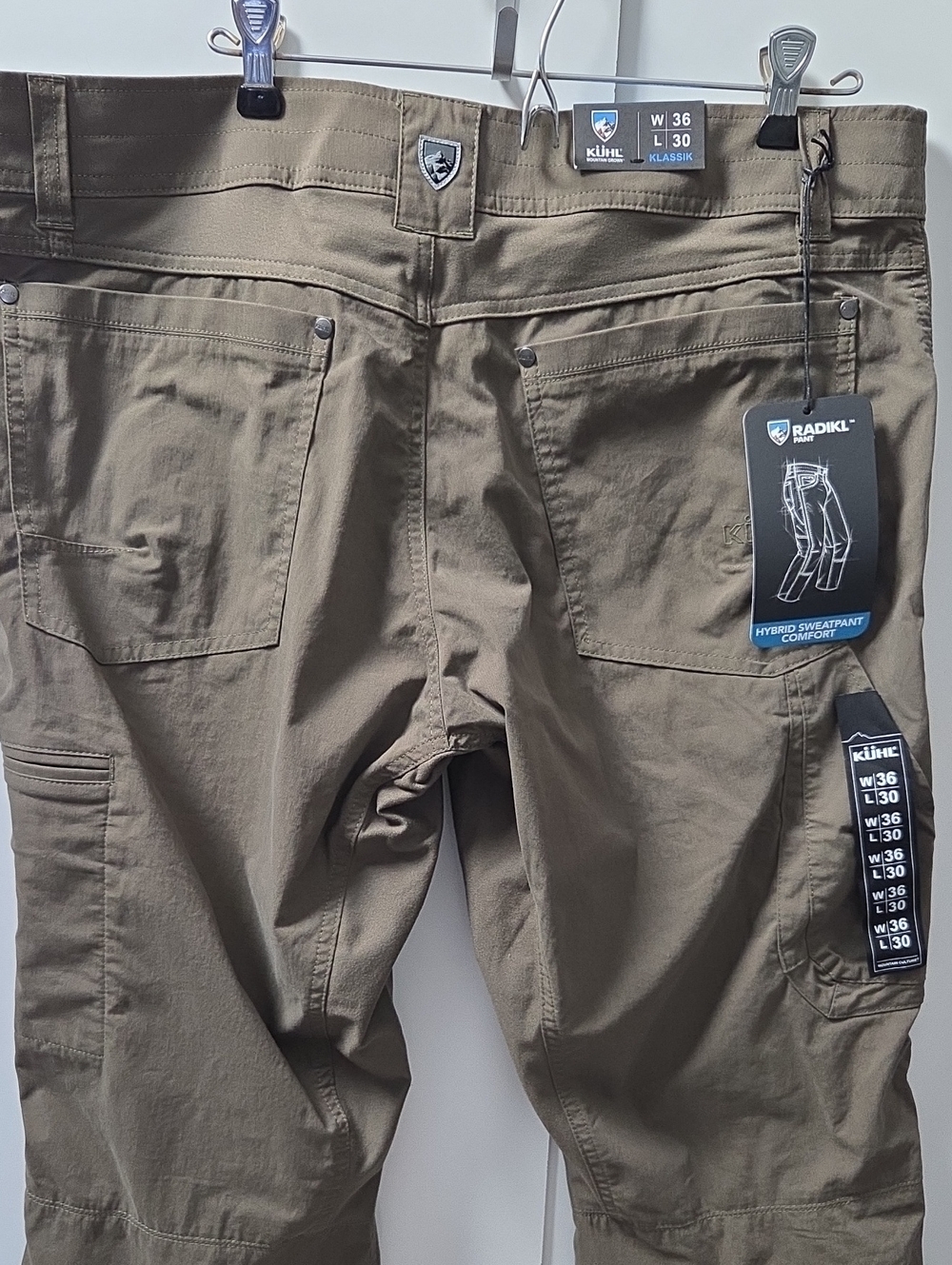 Kuhl Radikl Men's Pants In Burnt Olive Klassik NWT 36x30 - Picture 5 of 13